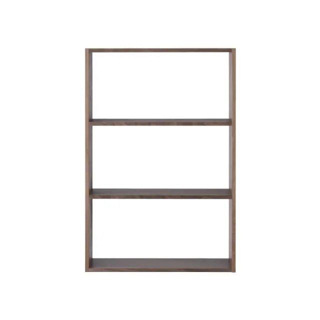 【MUJI 無印良品】自由組合層架/胡桃木/3層/寬板基本組(大型家具配送)