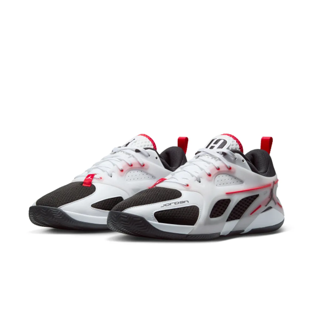【NIKE 耐吉】籃球鞋 男鞋 運動鞋 喬丹 包覆 緩震 JORDAN HEIR SERIES PF 黑白紅 FQ3859-106