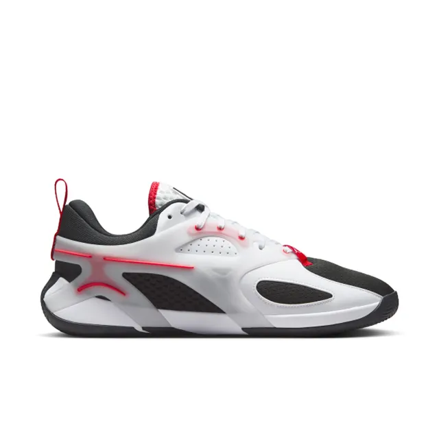 【NIKE 耐吉】籃球鞋 男鞋 運動鞋 喬丹 包覆 緩震 JORDAN HEIR SERIES PF 黑白紅 FQ3859-106