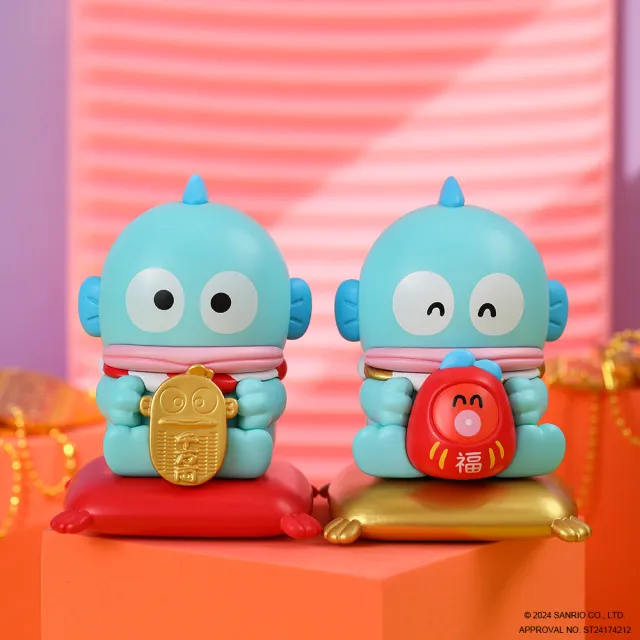 【YENDAR 研達】人魚漢頓招財公仔(達摩/金小判)