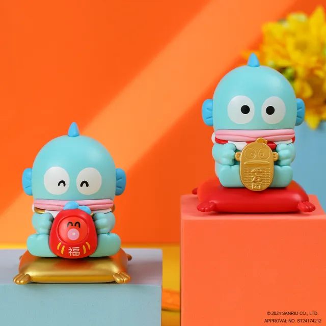 【YENDAR 研達】人魚漢頓招財公仔(達摩/金小判)