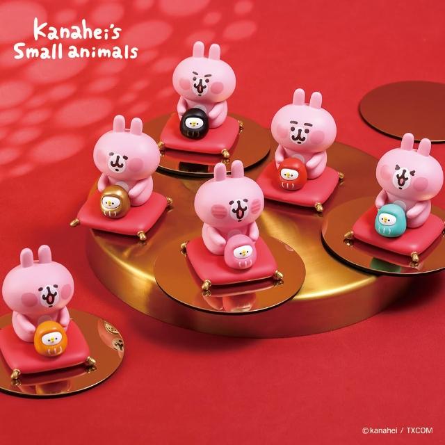 【YENDAR 研達】卡娜赫拉的小動物祈願達摩 (6入/中盒)(六種表情六種顏色!)