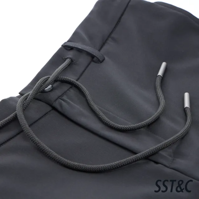 【SST&C】女裝 可機洗_黑色織紋修身版西裝褲01022503005(換季65折)