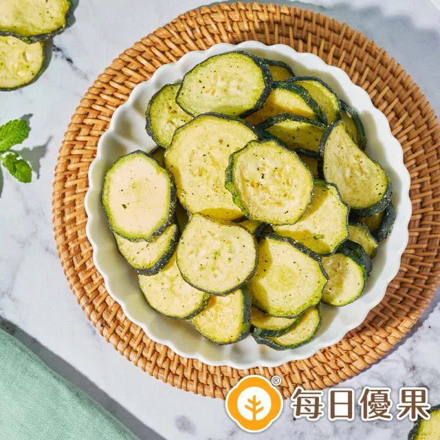 【每日優果】櫛瓜脆片70GX3(3口味任選)