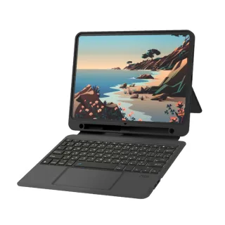 【eiP】Magnetix iPad鍵盤 磁吸可拆式藍牙鍵盤(iPad 7.8.9 /iPad Air 3代 巧控鍵盤 藍芽鍵盤 iPad保護殼)