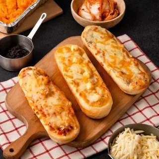 【HUTONG 胡同燒肉】潛艇披薩x6盒_共12入(每盒2入 三款口味任選 輕食 下午茶 宵夜 點心 露營)