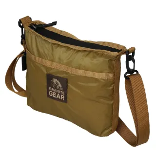 【GRANITE GEAR】輕便收納側背包-棕色-Hiker Satchel 1000135