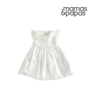 【Mamas & Papas】紗夏-小包袖洋裝(5種尺寸可選)