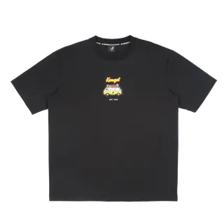 【KANGOL】短T 黑色 巴士趣味 短袖 上衣 中性(6525101420)