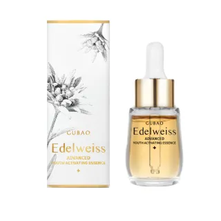 【古寶無患子】GUBAO奇蹟逆齡雪絨花精粹18g(撫紋/保濕/鎖水)