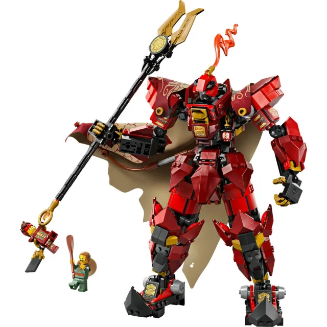 LEGO 樂高】旋風忍者系列71846 烈火騎士機械人(忍者積木兒童玩具幼兒
