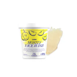 【LUSH 嵐舒】THE LUSH VERSION 百里香舒緩潔面霜 225g(洗面乳/果香/百香果汁/胡椒薄荷/檀香)