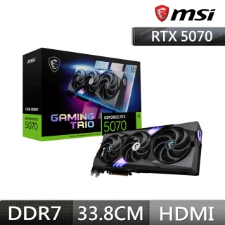 【MSI 微星】RTX 5070 12G GAMING TRIO OC顯示卡