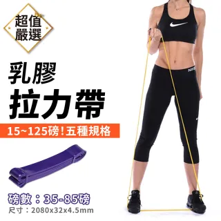 【DREAMCATCHER】健身彈力帶-專業款85磅(拉力帶/彈力帶/拉力繩/阻力帶/健身拉力帶/健身彈力繩)