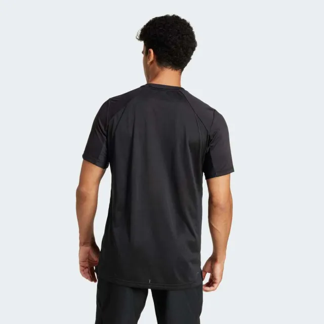 【adidas 愛迪達】Club Tee 男 T恤 運動上衣 休閒短袖 吸濕排汗 黑 亞版(JF8502)