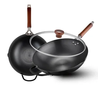 【ASD 愛仕達】輕量日本窒氮極鐵鍋34cm