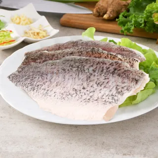 【美味邸家】海水養殖無刺金目鱸魚150克x10片