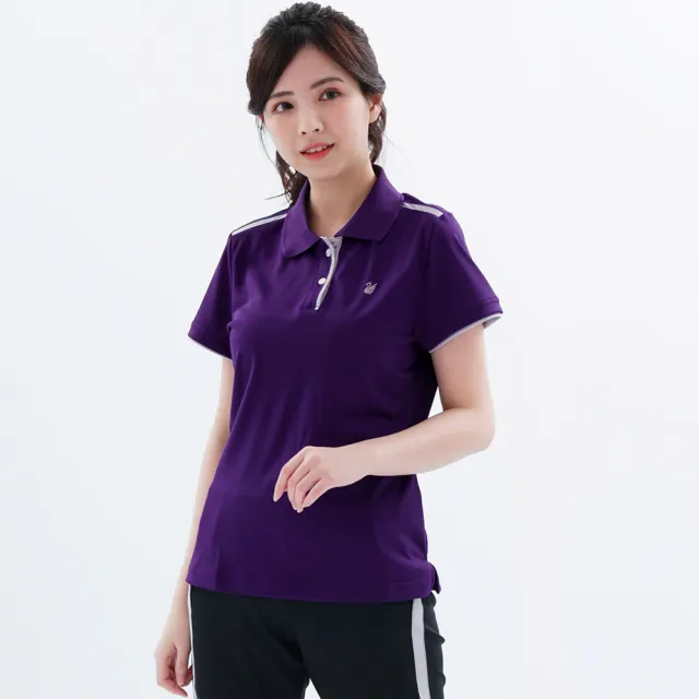 【遊遍天下】台灣製女款涼感吸濕排汗抗UV防曬機能POLO衫(M-5L 大尺碼)