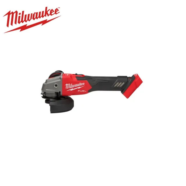 【Milwaukee 美沃奇】18V鋰電無碳刷4調速速停砂輪機M18 FSAGV100XB(M18 FSAGV100XB 主機+單5.0電池+充電器)