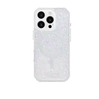 【KATE SPADE】iPhone 16系列 MagSafe 精品手機殼 銀河星鑽(磁吸)