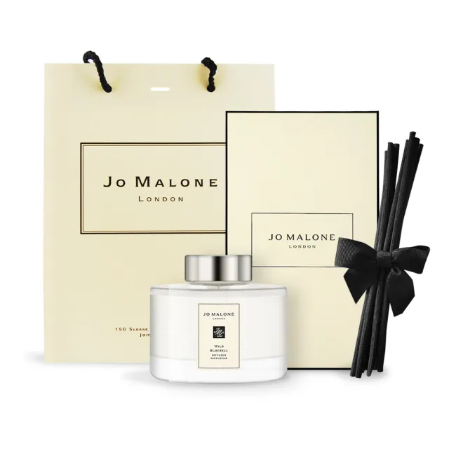 【Jo Malone】擴香165ml+禮盒品牌提袋(任選小蒼蘭/青檸羅勒葉/藍風鈴/橙花/鼠尾草-國際航空版-交換禮物)