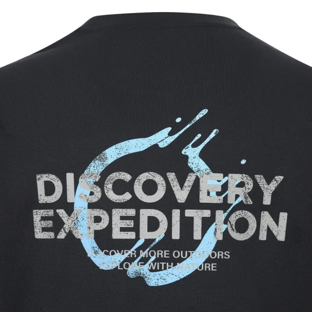 【Discovery Expedition】印花短袖上衣(DXSW74053-BKS)