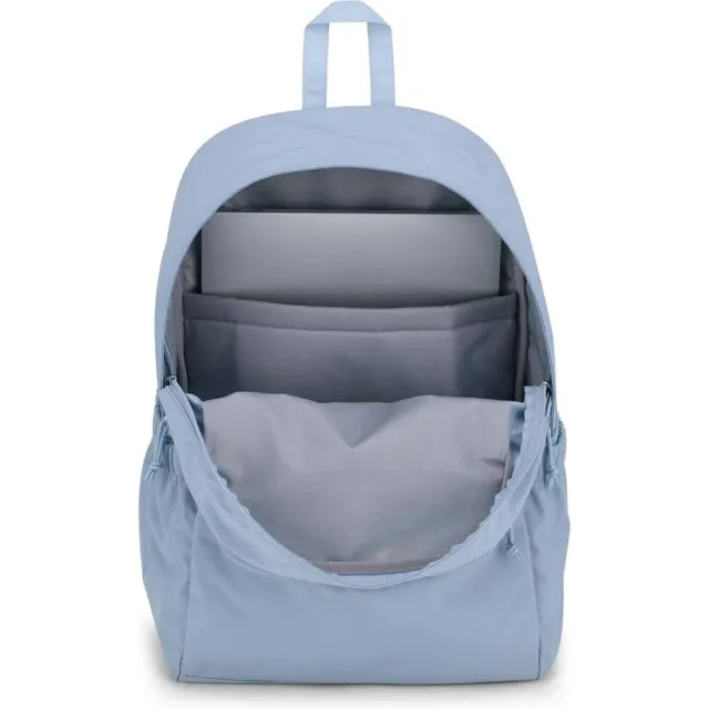 【JANSPORT】雙11 SLOUCH PACK 垂型機能背包 粉嫩藍(JS0A85NV7G7)