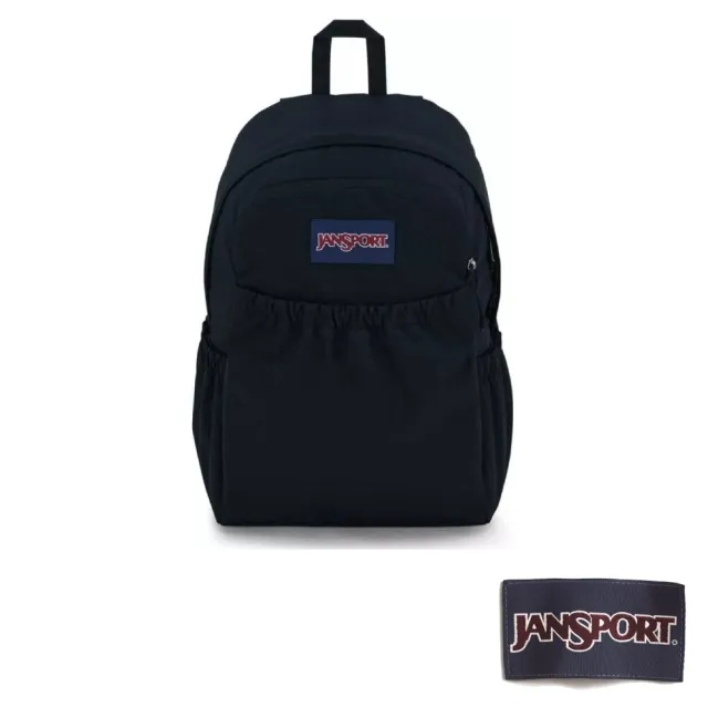 【JANSPORT】雙11 SLOUCH PACK 垂型機能背包 經典黑(JS0A85NV008)