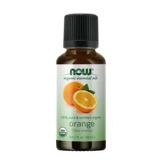 【NOW 娜奧】美國有機認證純甜橙精油30ml-Now Foods