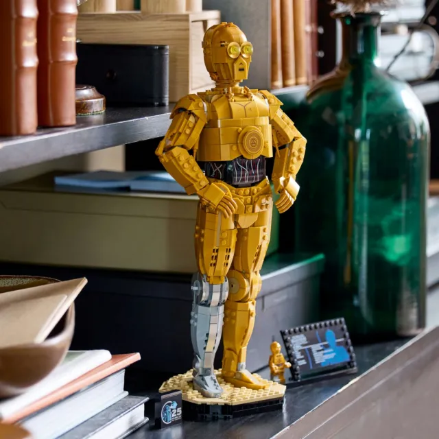 福利品【LEGO 樂高】星際大戰系列 75398 C-3PO(機器人 星戰模型 禮物 居家擺設)