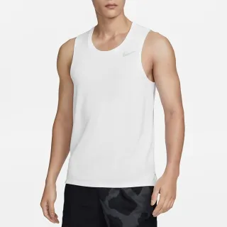 【NIKE 耐吉】AS M NK DF MILER TANK 背心 運動 男款 無袖 白色(DV9322-100)