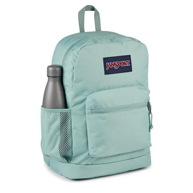 【JANSPORT】雙11 CROSS TOWN PLUS 經典背包 - 淡雅綠(JS0A7ZNZLA8)
