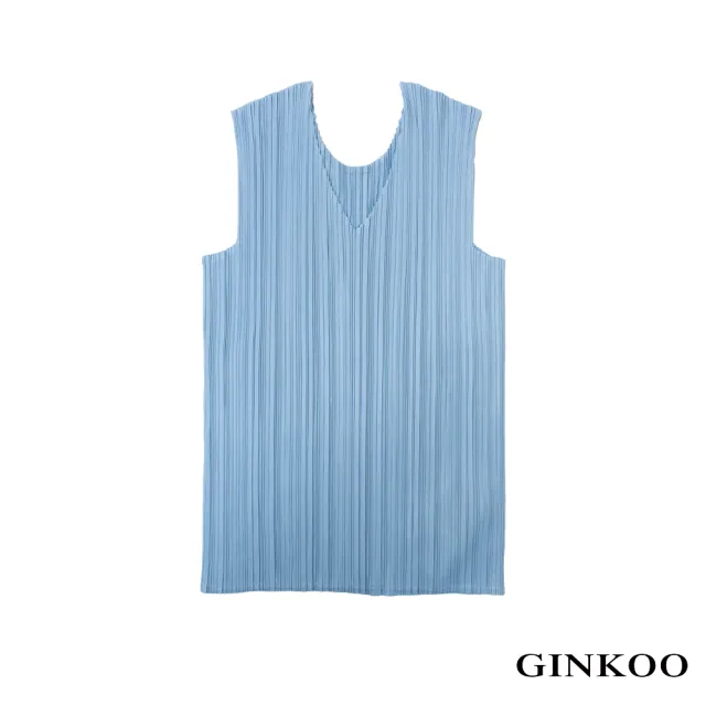 【GINKOO 俊克】V領修身背心