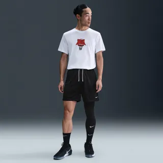 【NIKE 耐吉】短褲 男 球褲 5吋運動褲 AS M NK DF 5IN MESH SHORT 黑 HV1881-010
