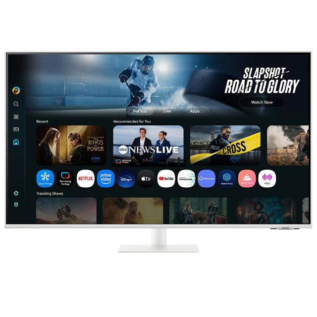 【Samsung 三星】S43FM703UC 43型4K 16:9 AI智慧聯網螢幕(影音串流/HDR10/內建喇叭/Type C/4ms/搖控器)
