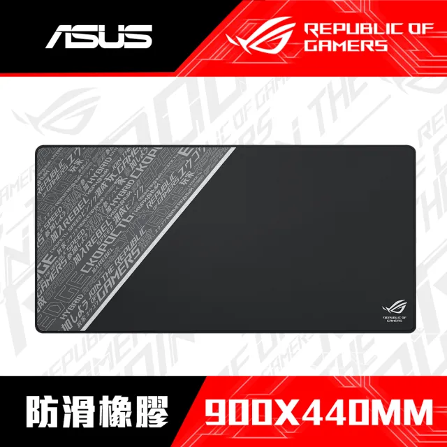 【ASUS 華碩】MyCard500點數組★ROG Sheath BLK 加大版電競滑鼠墊