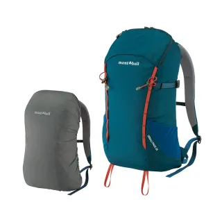 【mont bell】Denali Pack 登山健行背包 25L 三色(1133127BK黑色 DKMA汽油藍 IND靛藍)