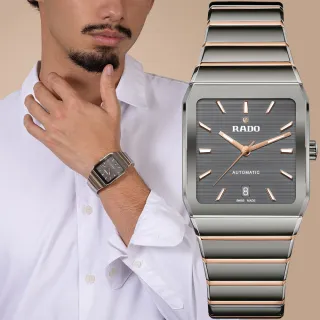 【Rado 雷達表】Anatom系列 R10203102 電漿陶瓷機械錶 池昌旭廣告款 年中慶 推薦(R10203102)