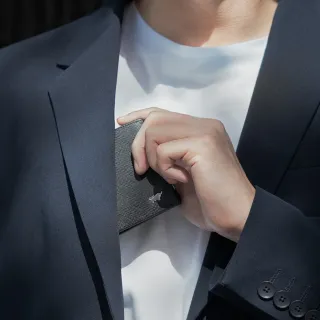 【BRAUN BUFFEL 德國小金牛】尚恩A 4卡零錢袋皮夾-黑色(BF354-315-BK) 送禮推薦