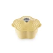 【Le Creuset】琺瑯鑄鐵鍋山茶花鍋20cm(甜心粉/海岸藍/棉花白/含羞草黃/錦葵紫 5色選1)