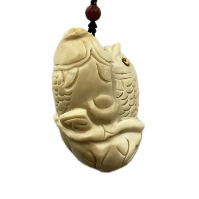 【藏古祥館】象牙果蓮花魚C0088(象牙果 蓮花魚 吉祥 平安)
