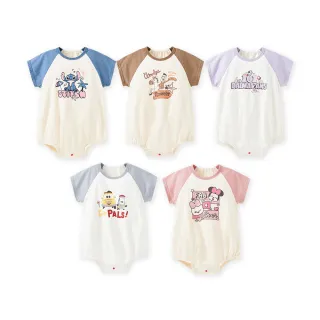 【mamaway 媽媽餵】迪士尼拉克蘭寬鬆包屁衣 1入(多款任選)