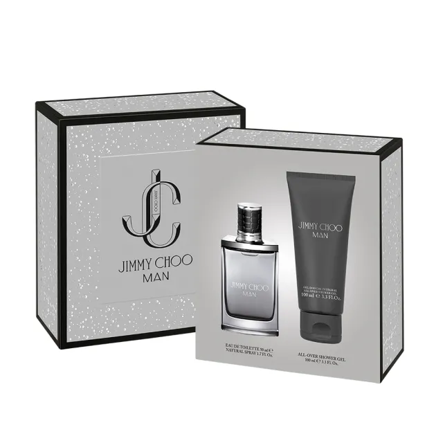 【JIMMY CHOO】同名男性淡香水禮盒(淡香水50ml+沐浴精100ml.專櫃公司貨)