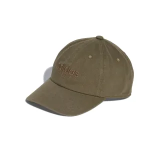 【adidas 愛迪達】SPW DAD CAP 咖啡色 帽子 愛迪達 遮陽帽 棒球帽 JF6041