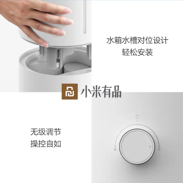 米家加濕器 2(4L大容量 水霧 110V可用)