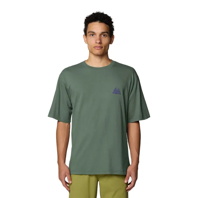 【Mountain Hardwear】MHW™ Mountains Collab Short Sleeve 山峰厚磅棉T恤 藍松樹 男款 #2122161