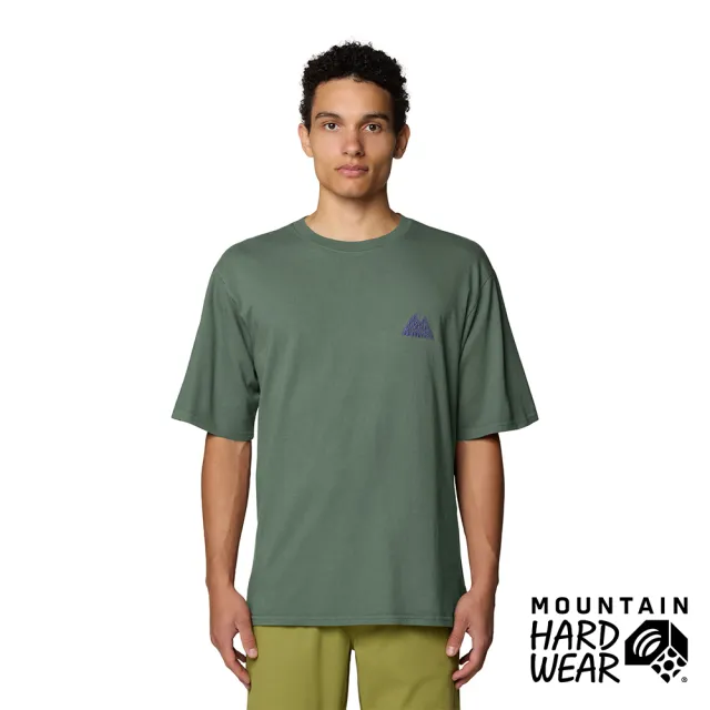 【Mountain Hardwear】MHW™ Mountains Collab Short Sleeve 山峰厚磅棉T恤 藍松樹 男款 #2122161