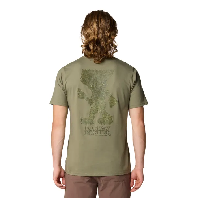 【Mountain Hardwear】Forest Dweller™ Short Sleeve 針織棉趣味野人短袖T恤 男款 油橄欖綠 #2110771