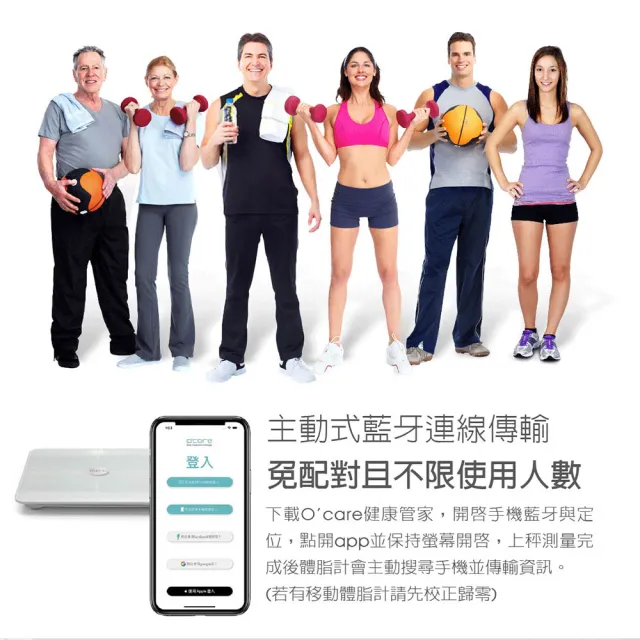 【Orange Plus 悅康品家】悠活_體重計_電子秤_體脂計