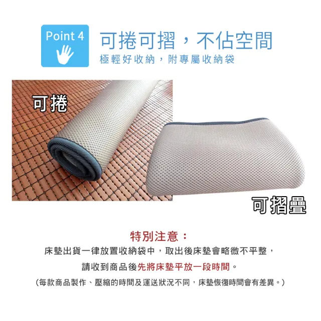 【BELLE VIE】6D可水洗超透氣彈力涼墊-歐規單人120x200cm 適用宜家規格(瑜珈墊/露營可用-灰色特仕)